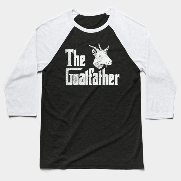 Funny Black Metal Festival Gift, Goat Farmer Gift Baseball T-Shirt by maxdax